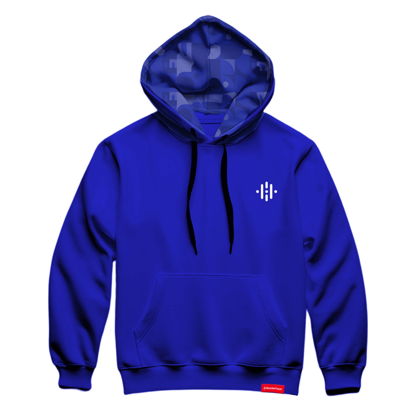 Blue Hooded Sweatshirt