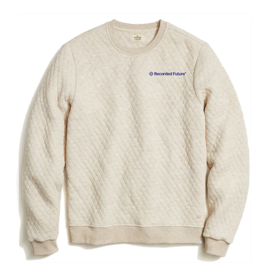 Marine Layer Corbet Quilted Crewneck - Men's