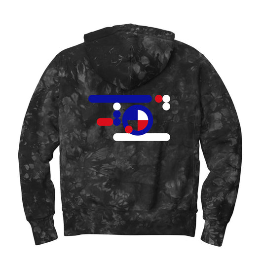 Champion Tie-Dye Hooded Sweatshirt