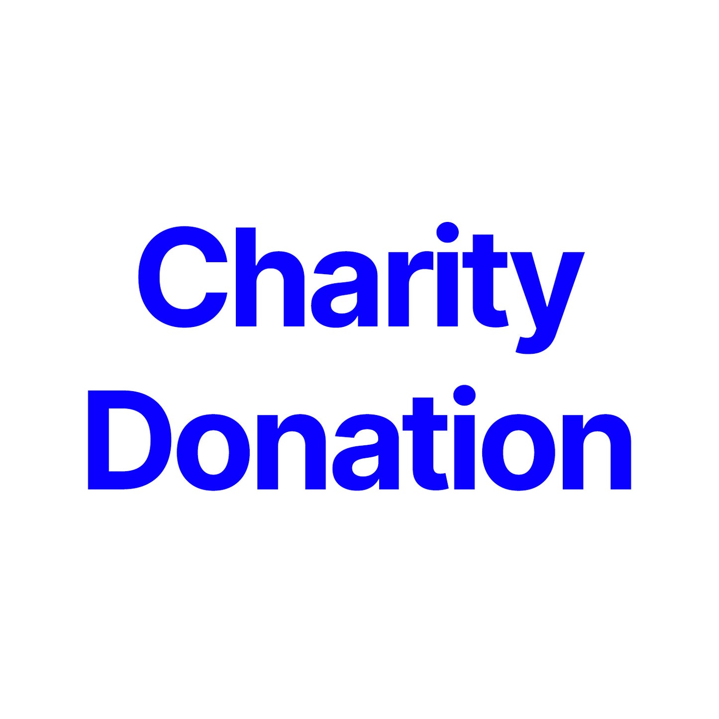 Charity Donation